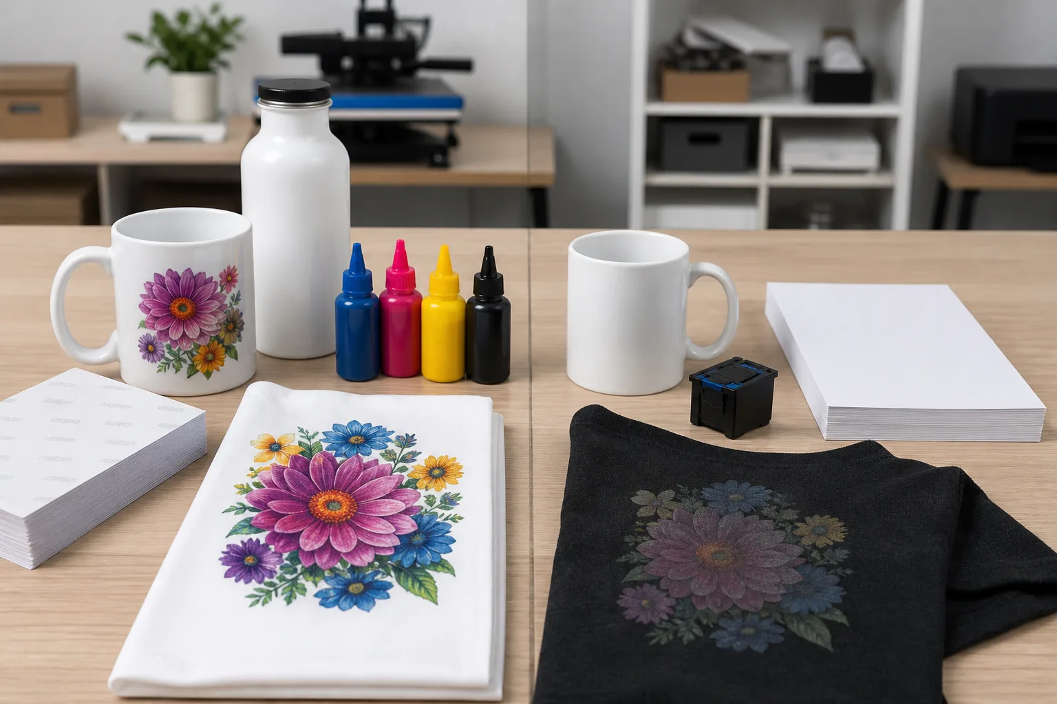 Materiales correctos e incorrectos para sublimación
