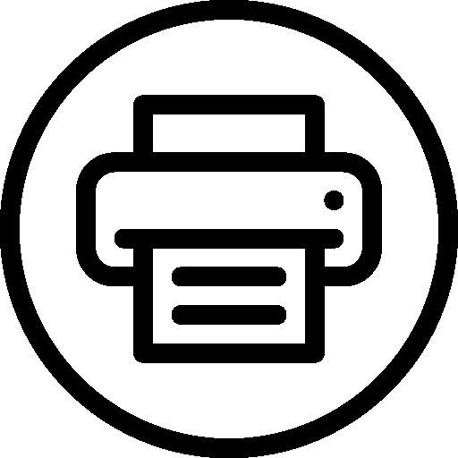 Icono de impresión